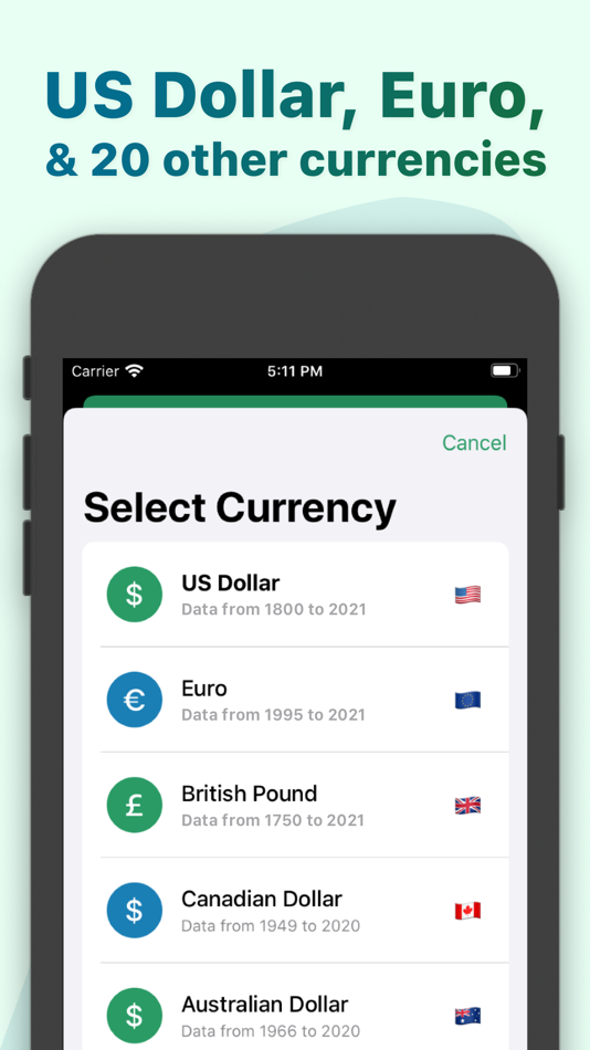 #3. Inflation Calculator (iOS) 由: Dylan Burton