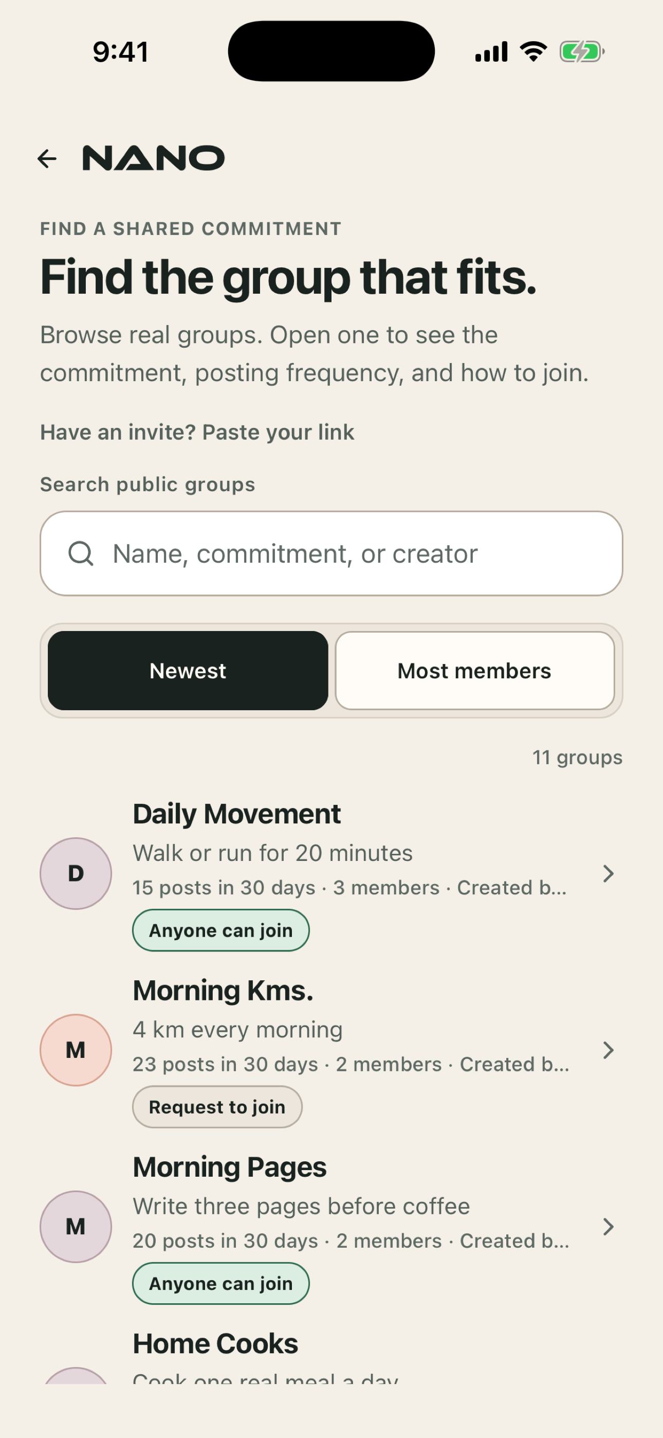 Nano.com screenshot 3