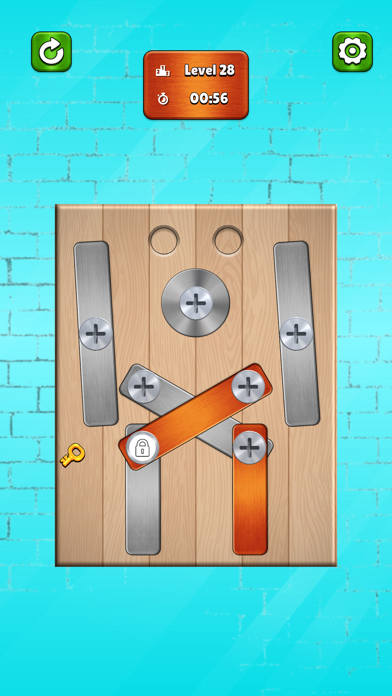 Wood Screw Nuts & Bolts Puzzle Screenshot