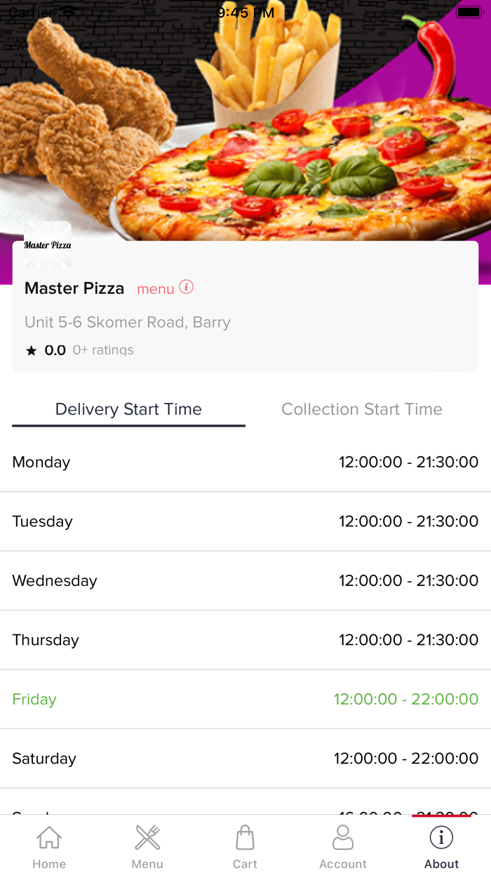 Master Pizza Online