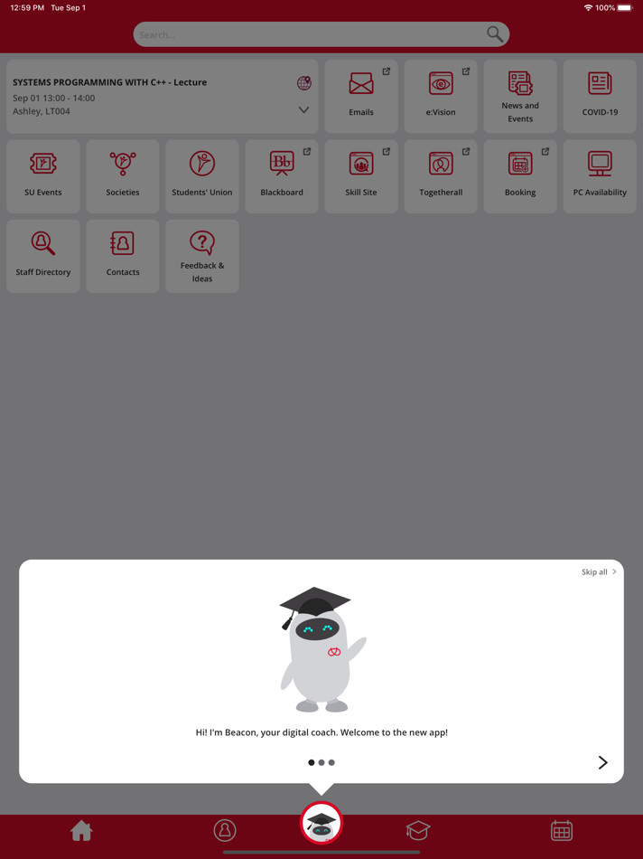 #2. Beacon - Digital Guide (iOS) Podle: University of Staffordshire