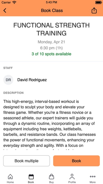 House of HIIT iPhone screenshot 3 - Health & Fitness app