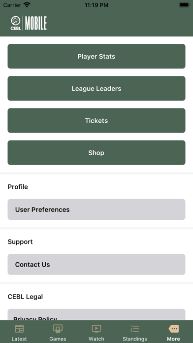CEBL Mobile