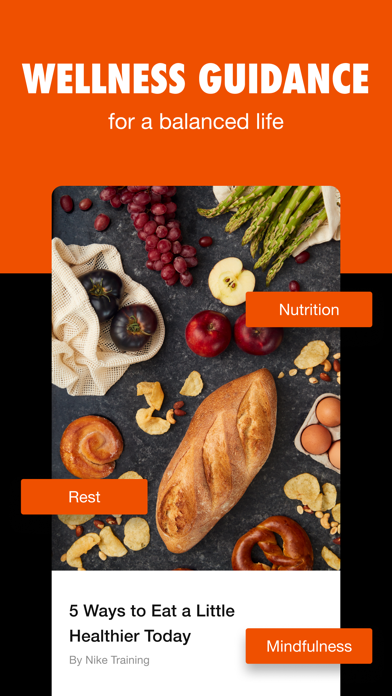 Nike Training Club: Wellness Screenshot