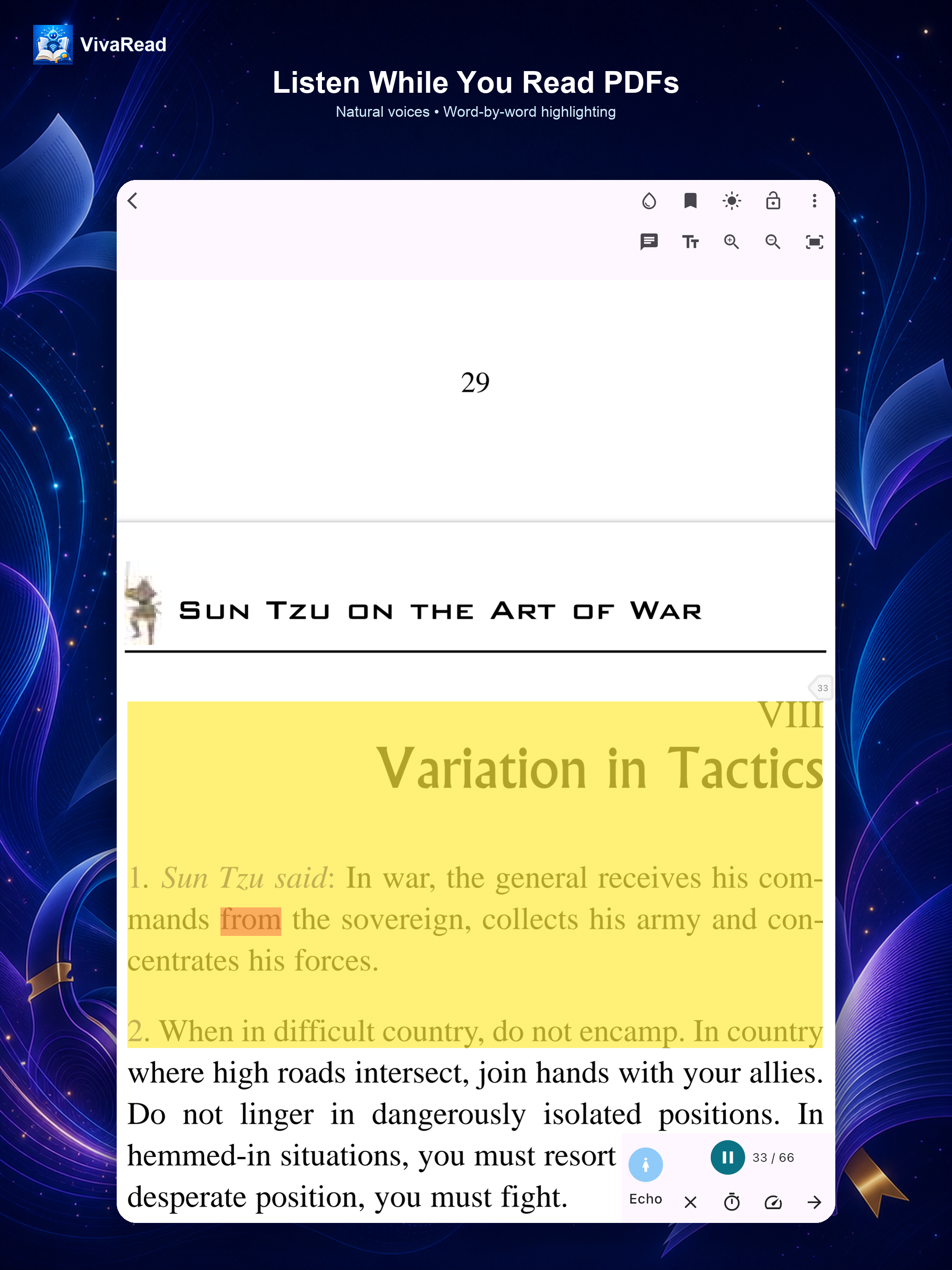 VivaRead: EPUB & PDF to Voice screenshot 11