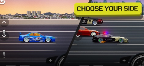 APEX Racer - ユーザーは、美しい街並みを背景にしたオープンロードでの自由なレースや、パトカーとのスリリングな追跡劇といった異なるプレイスタイルから、自分の好みに合わせて選択できます。