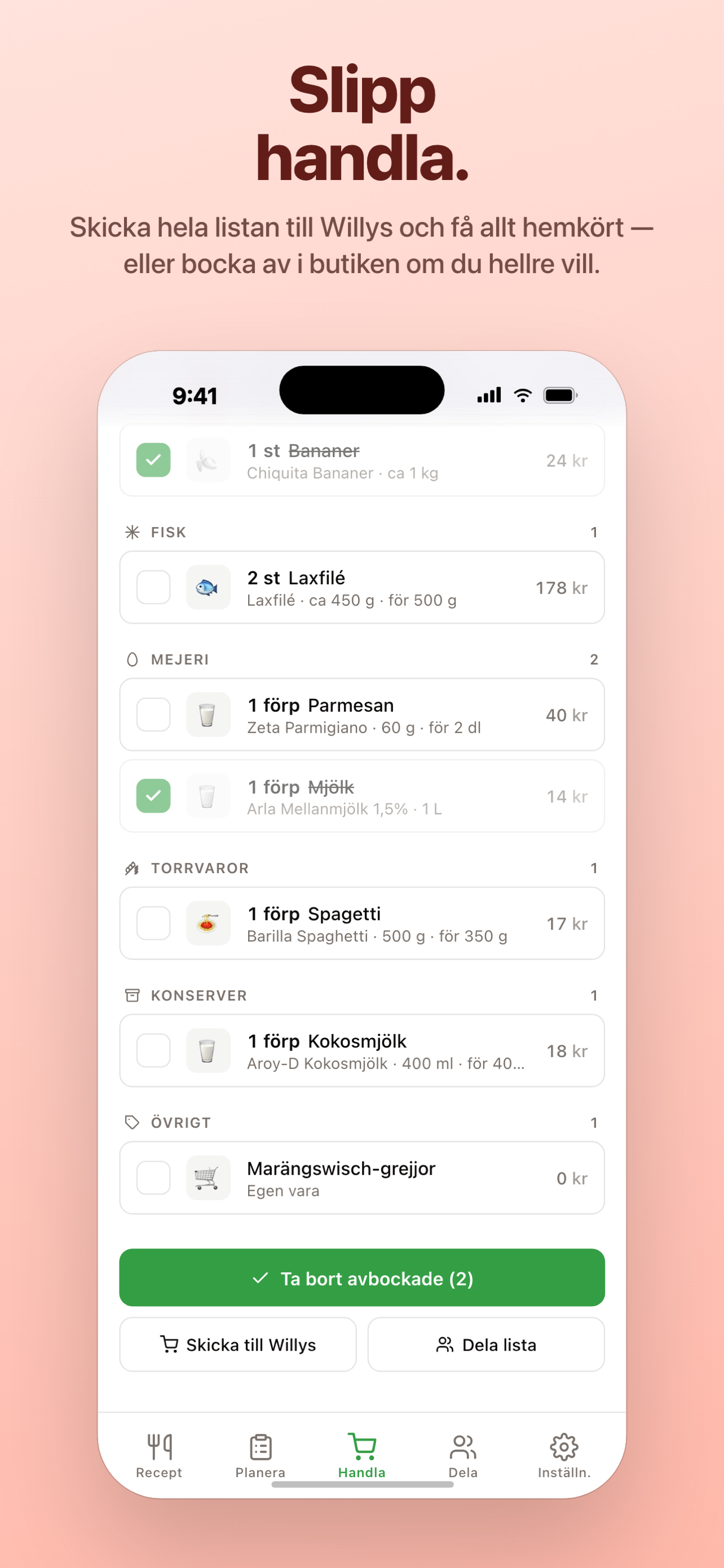 Receptsamlingen screenshot 5