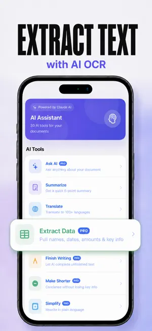 ScanIQ - AI Document Scanner screenshot 1