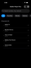 SuperPlayer IPTV Stalker STB screenshot