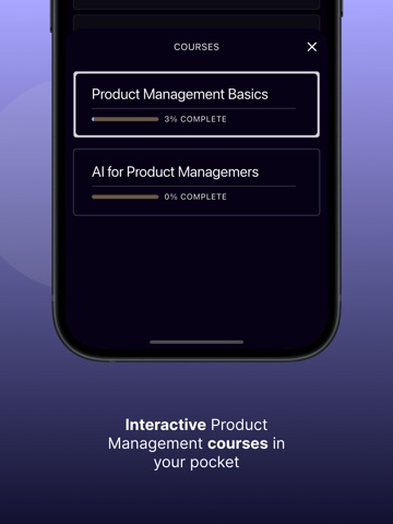 ProductMe: Learn AI PM/PO/BA iPad screenshot