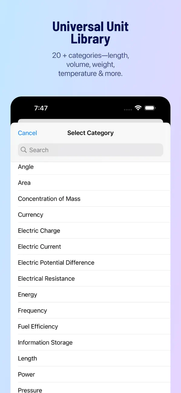#2. Convertor (iOS) Podle: Ori Roniger
