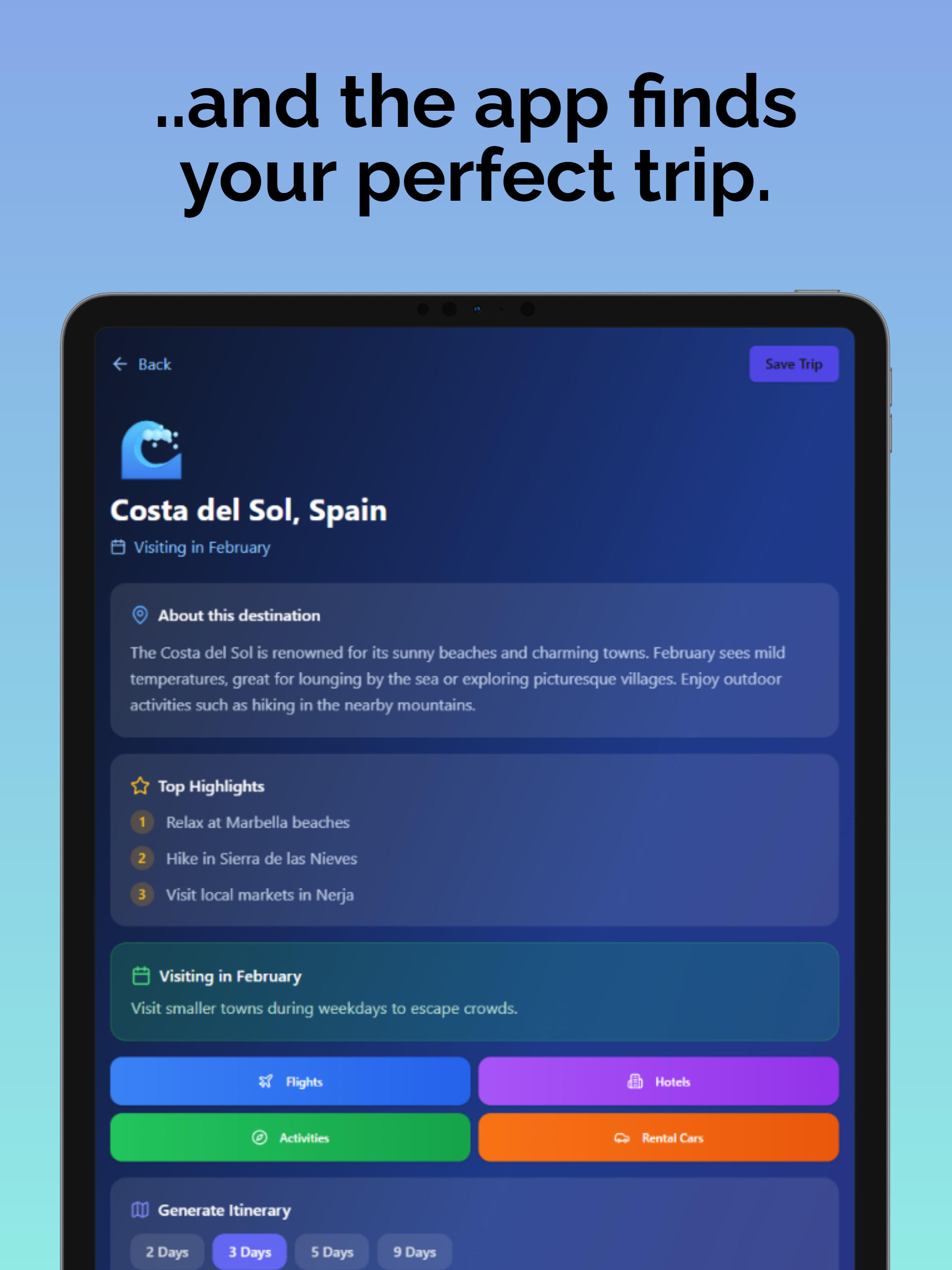 Wayr - Travel Recommendations screenshot 8