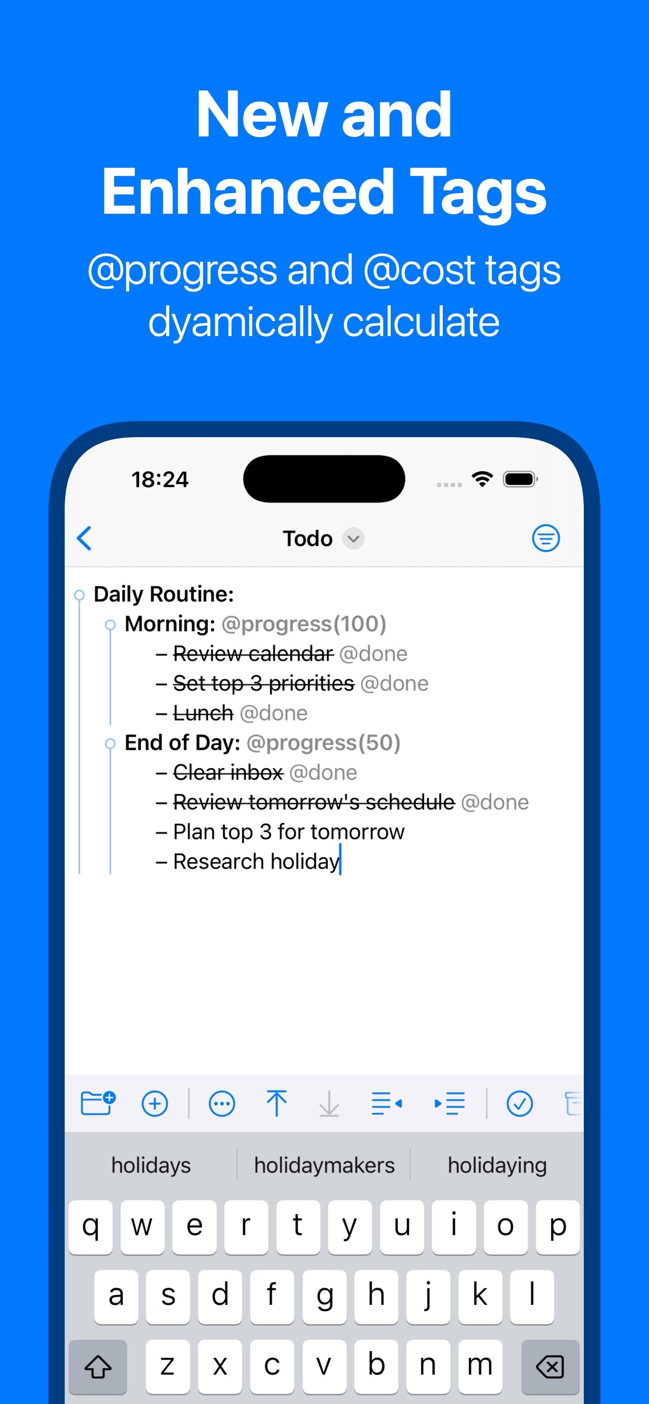 PaperTrail — TaskPaper Client screenshot 6