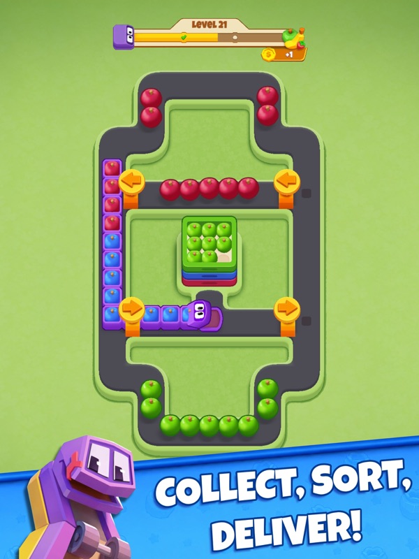 Snacky Dash: Food Maze Puzzle screenshot 5