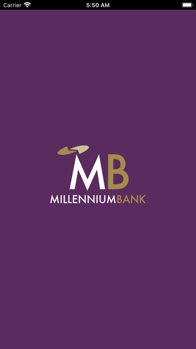 Millennium Bank Mobile Biz Screenshot
