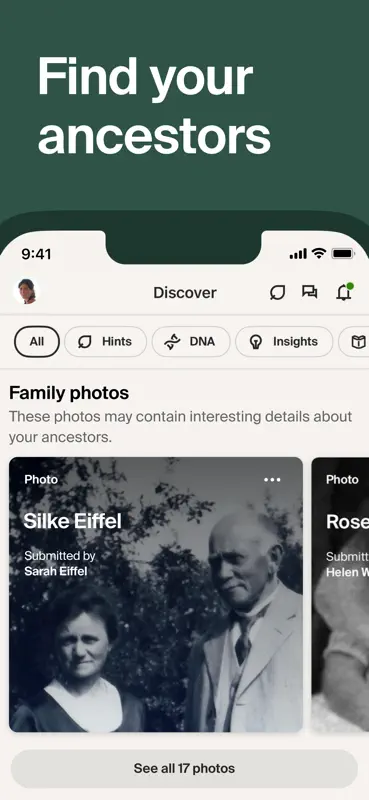 Ancestry: Family History & DNA screenshot 1 of 9