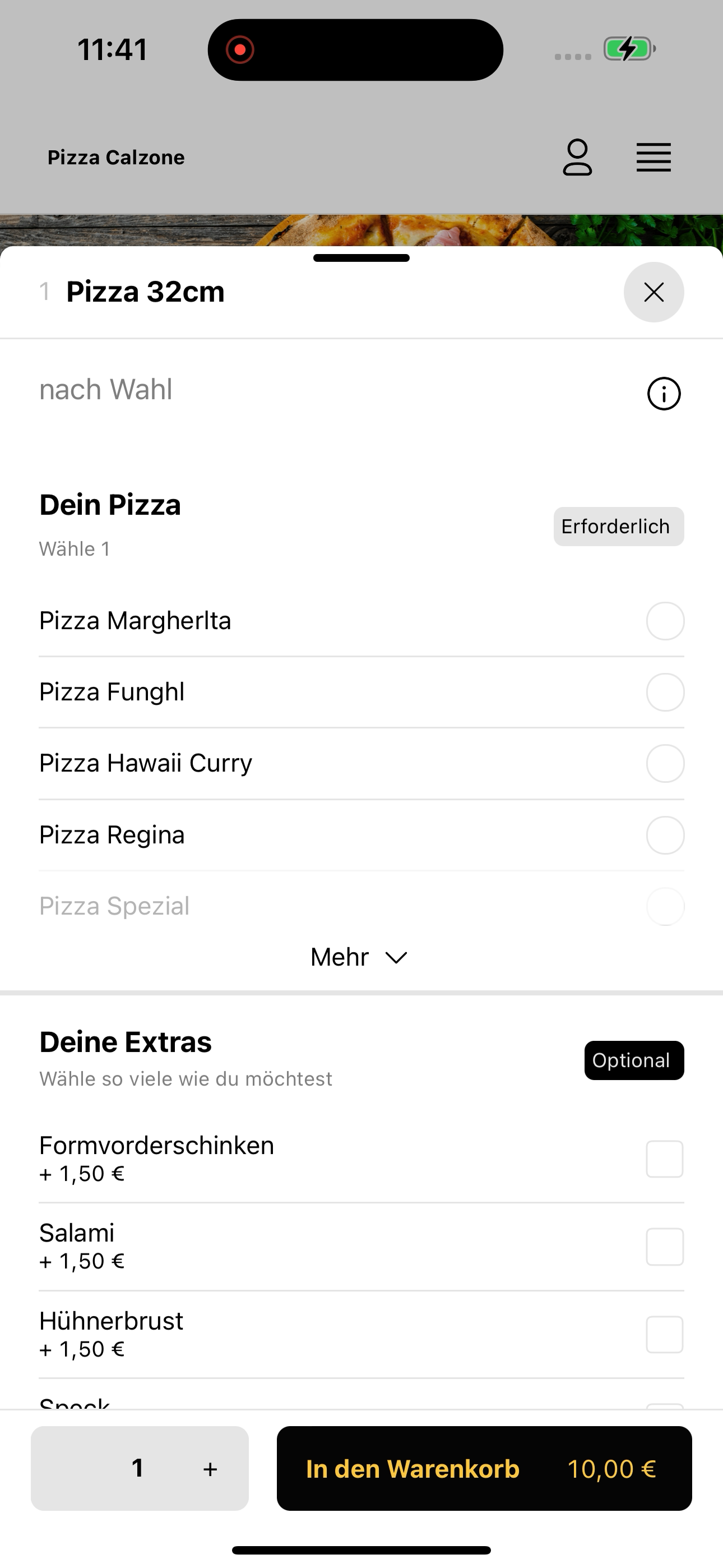 Pizza Calzone screenshot 5