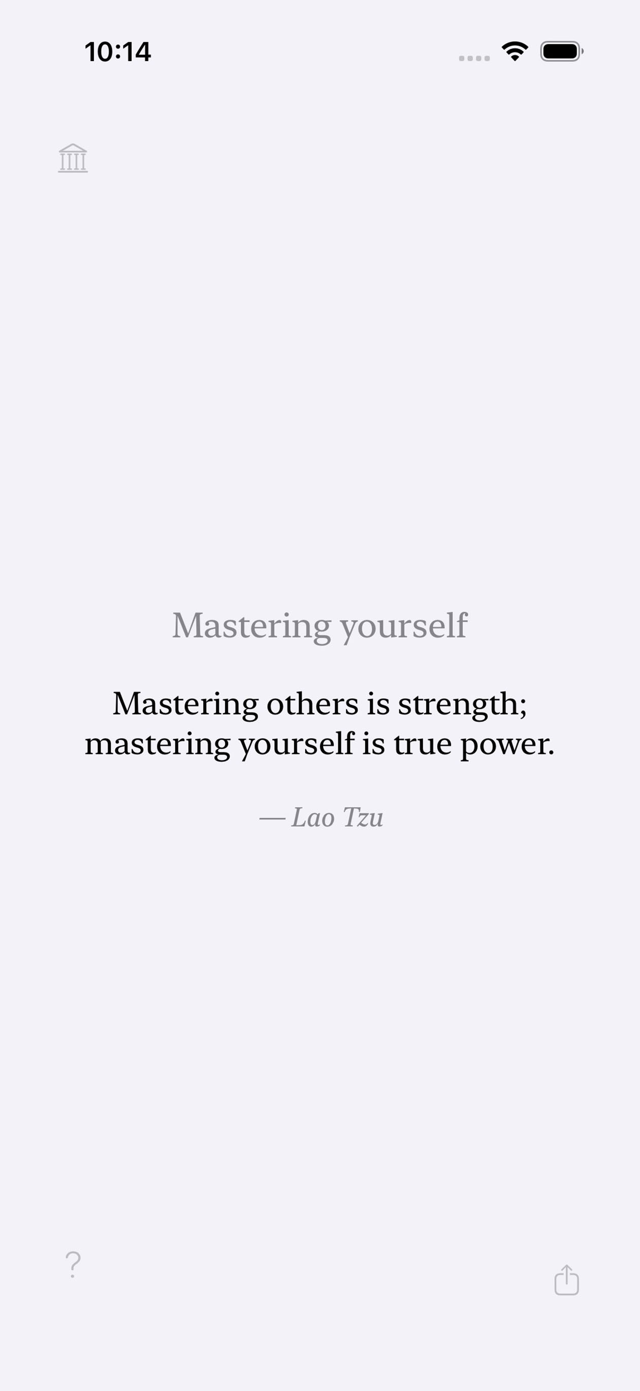 The Pocket Wisdom App