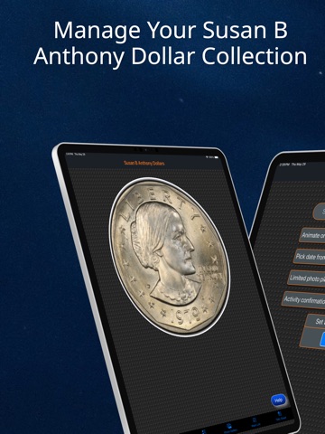 Susan B Anthony Dollar iPad screenshot