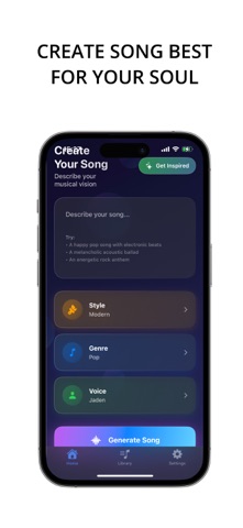 AI Song AI音乐制作器和生成器 screenshot
