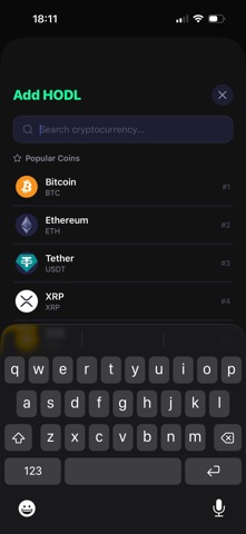 CryptoHODL Screenshot 6 of 8