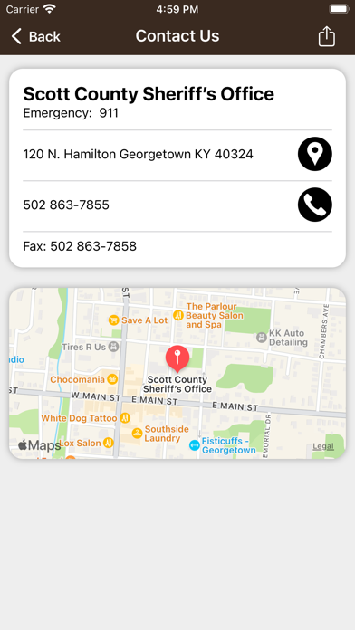 Scott County Sheriff (KY) Screenshot