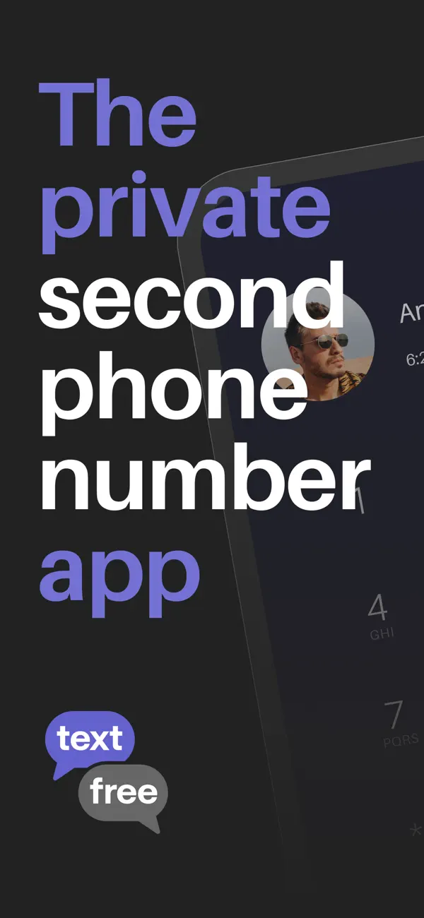 #1. Text Free: Second Phone Number (iOS) بواسطة: Pinger, Inc.