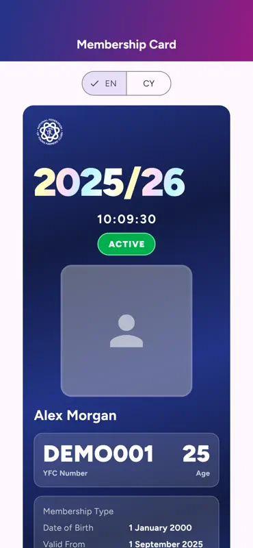 NFYFC Member App screenshot 2 of 5