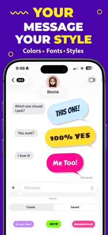 Swapper: Text Bubbles Stickers Screenshot 1 of 4