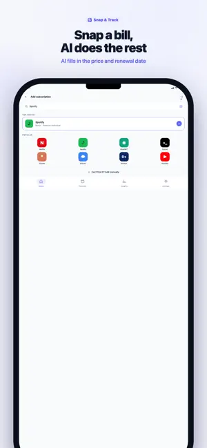 Subly: Subscription Assistant screenshot 3