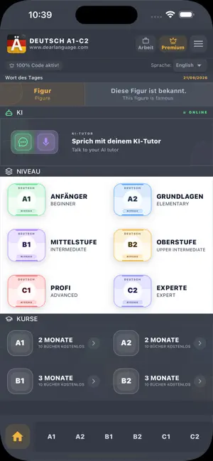 German A1-C2 screenshot 1