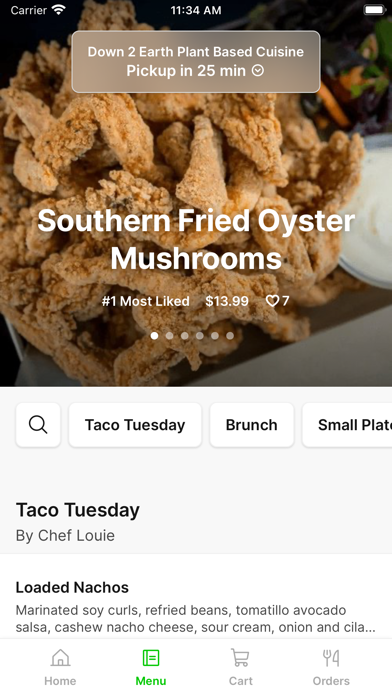 Down 2 Earth NV iPhone screenshot 2 - Food & Drink app