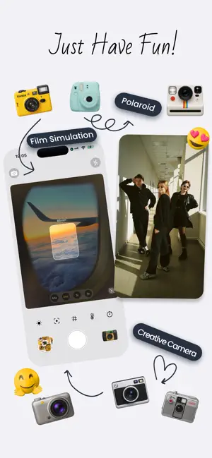 CamFun - Film&Creative Camera screenshot 1