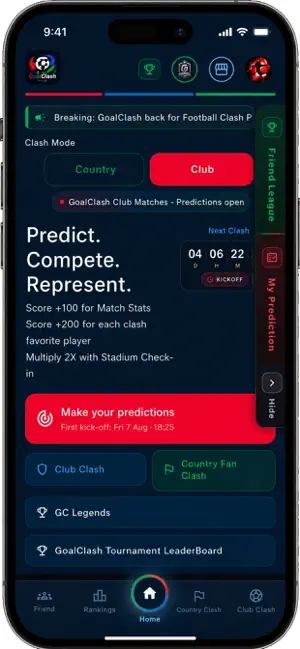 GoalClash: Football Fan Battle screenshot 1