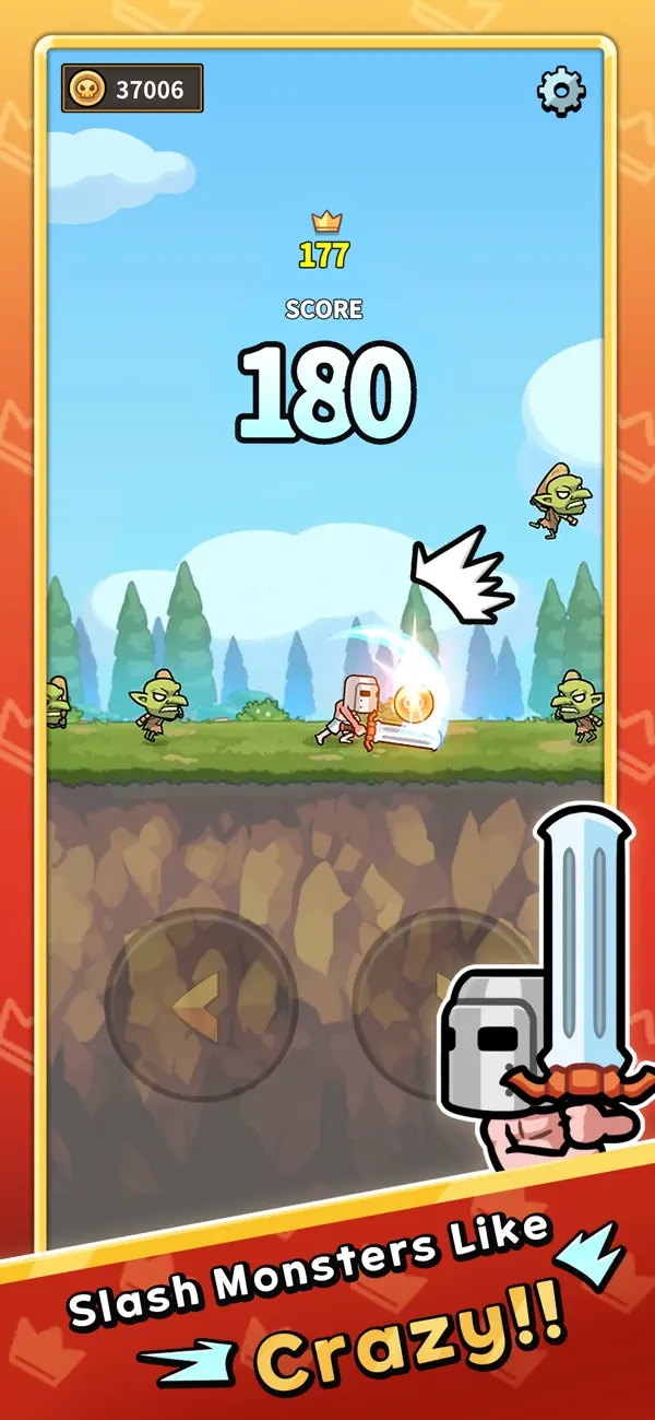 Slash King Hack screenshot 1 - iOS game interface