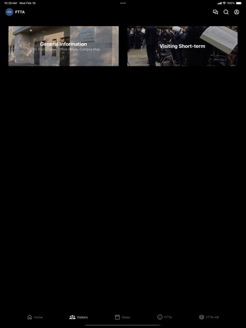 Full-time Training in Anaheim iPad screenshot