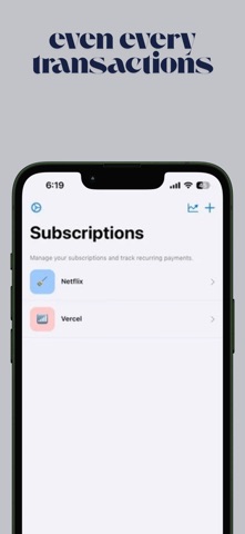 Choe – Subscription Tracker Screenshot 5 of 5