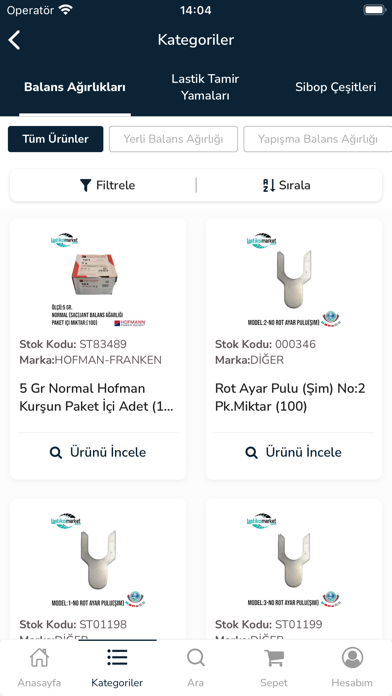 Lastikci Market Screenshot