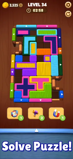 Wood Block: Color Jam screenshot 3