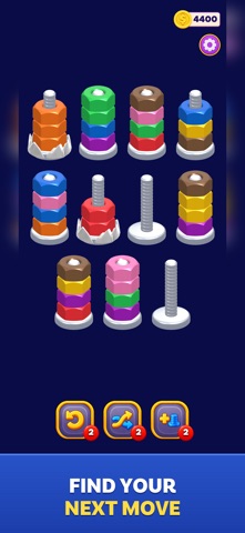 Nut Stack: Color Sort Puzzle Screenshot 6 of 6