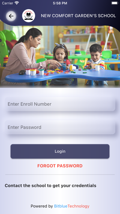 NEW COMFORT GARDEN'S SCHOOL Screenshot