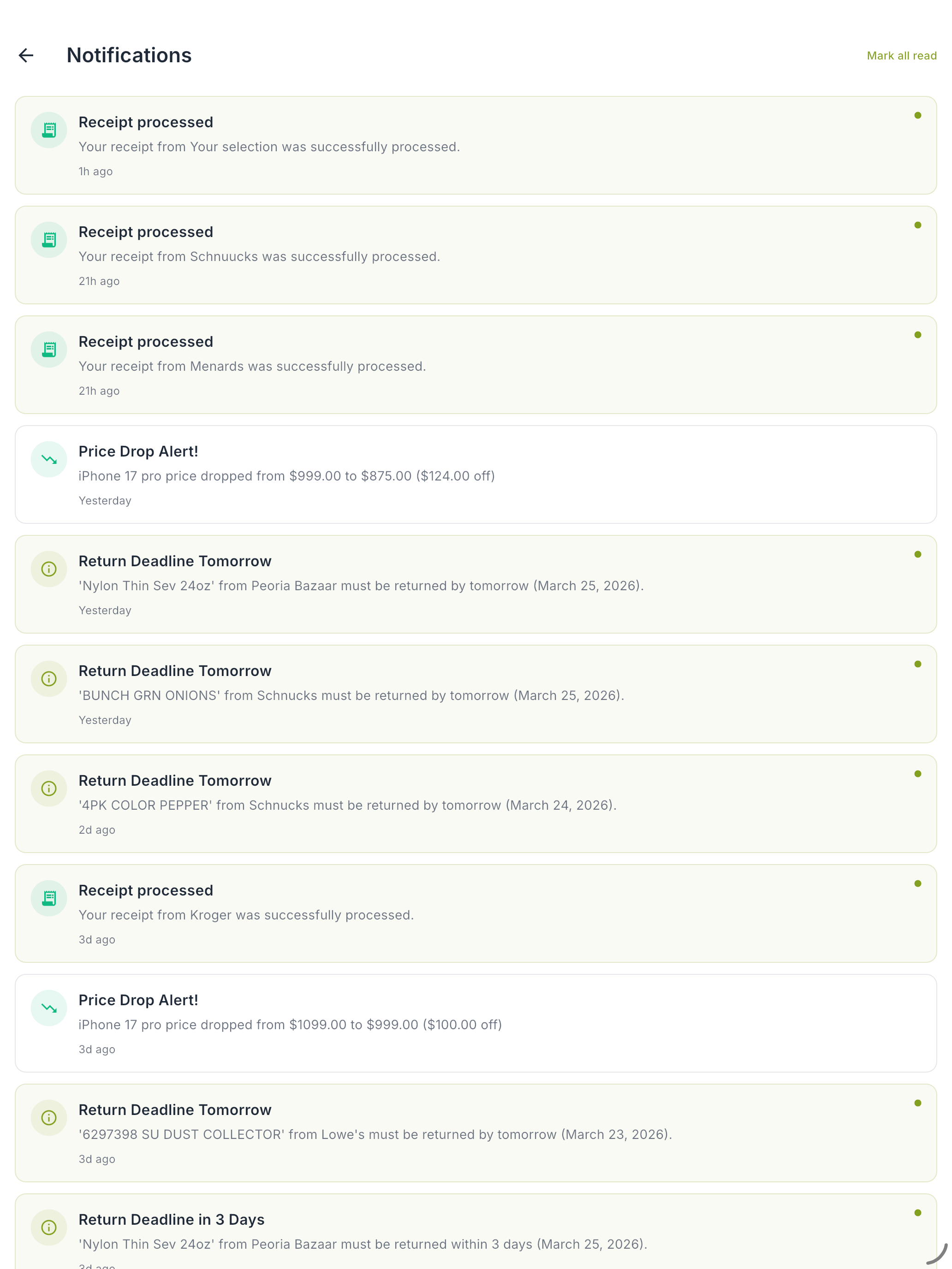 Smart Receipts - AfterBuy