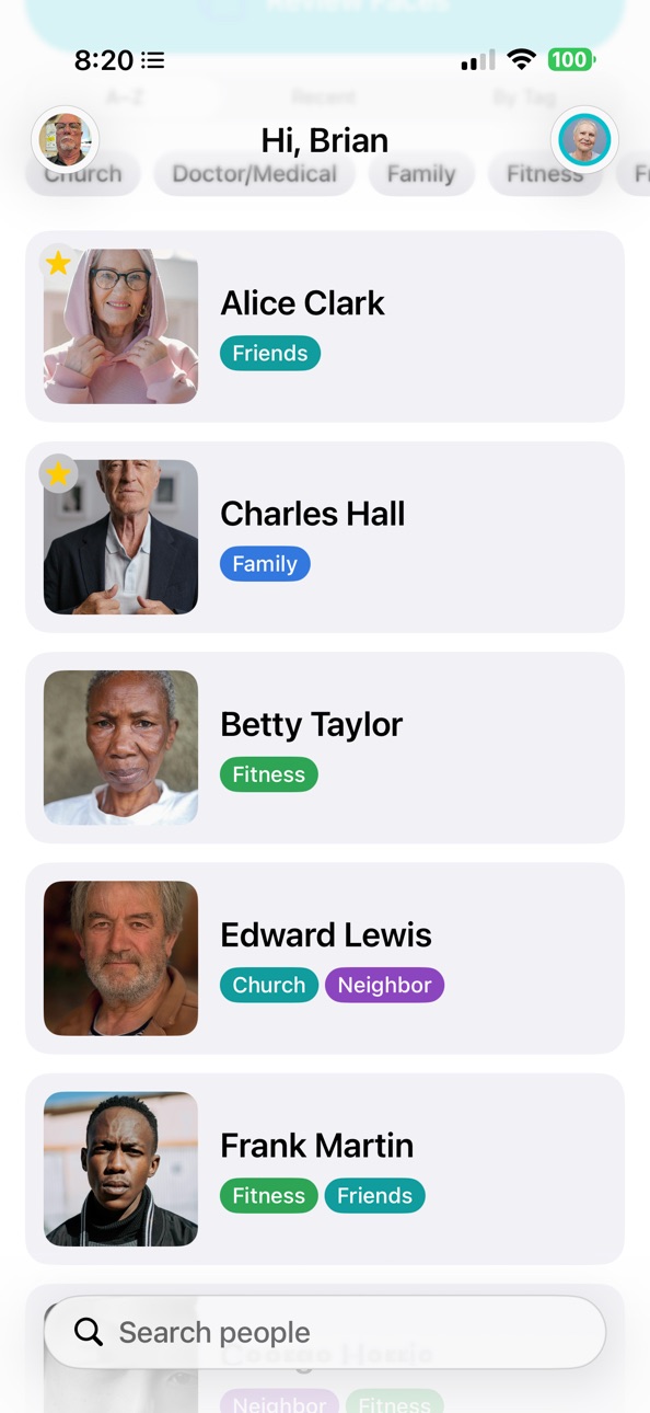 iPhone screenshot