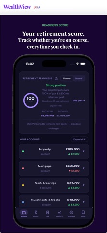 WealthView: Pension Planner UK Screenshot 7 of 10
