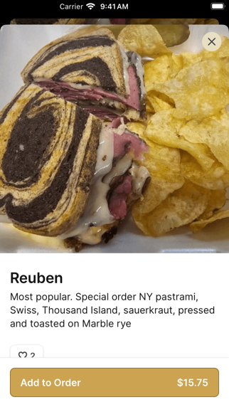 App screenshot