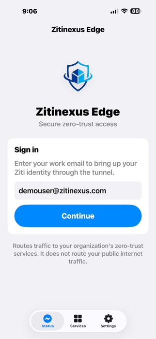 Zitinexus Edge Screenshot 1 of 3