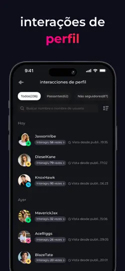 Captura de pantalla de Reports+ For Followers Tracker en iPhone 4