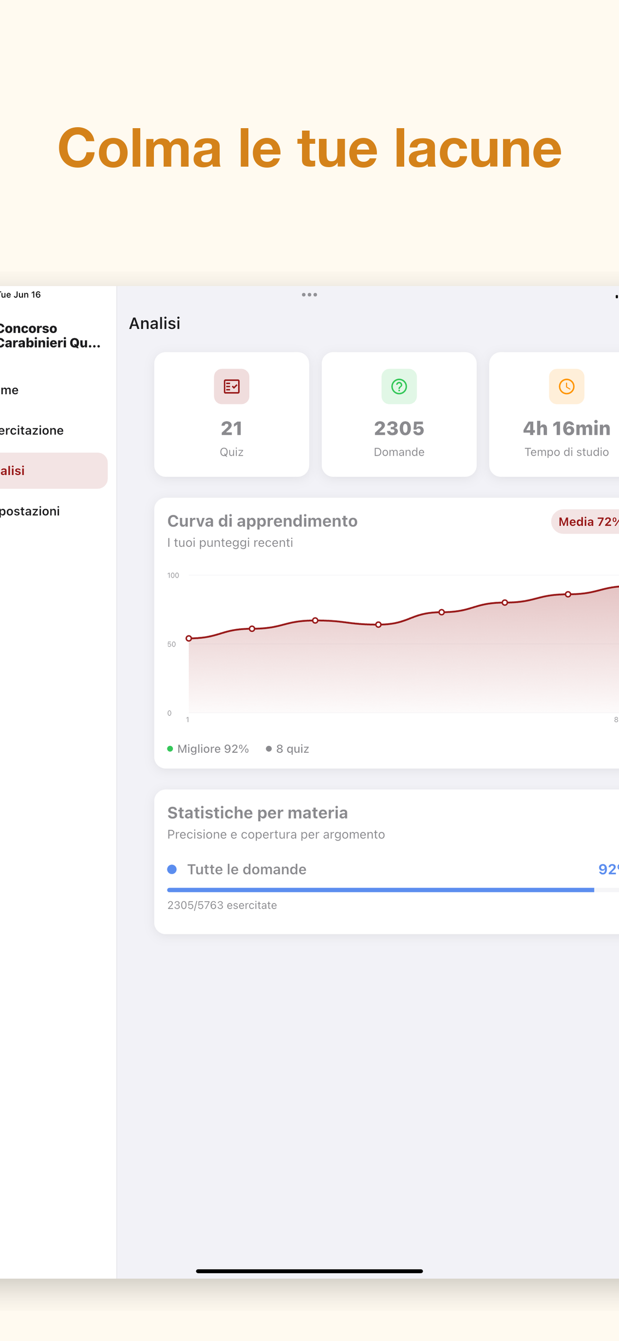 Concorso Carabinieri Quiz 2026 screenshot 4