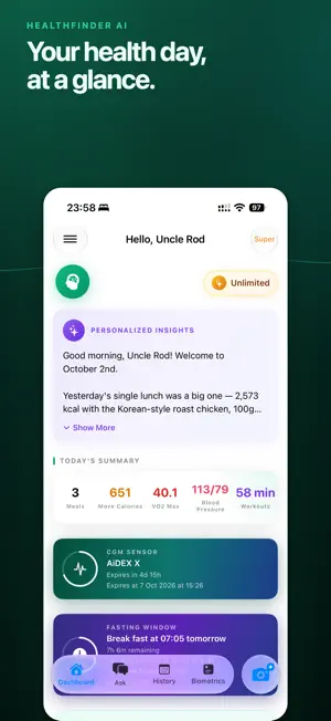 HealthFinder AI screenshot 1
