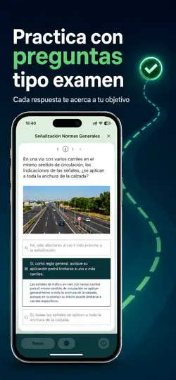 Captura de pantalla de Test DGT 2026 - Pronto en iPhone 2